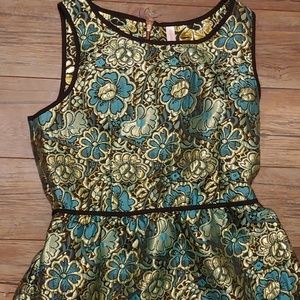 NWOT Floral fitted dress